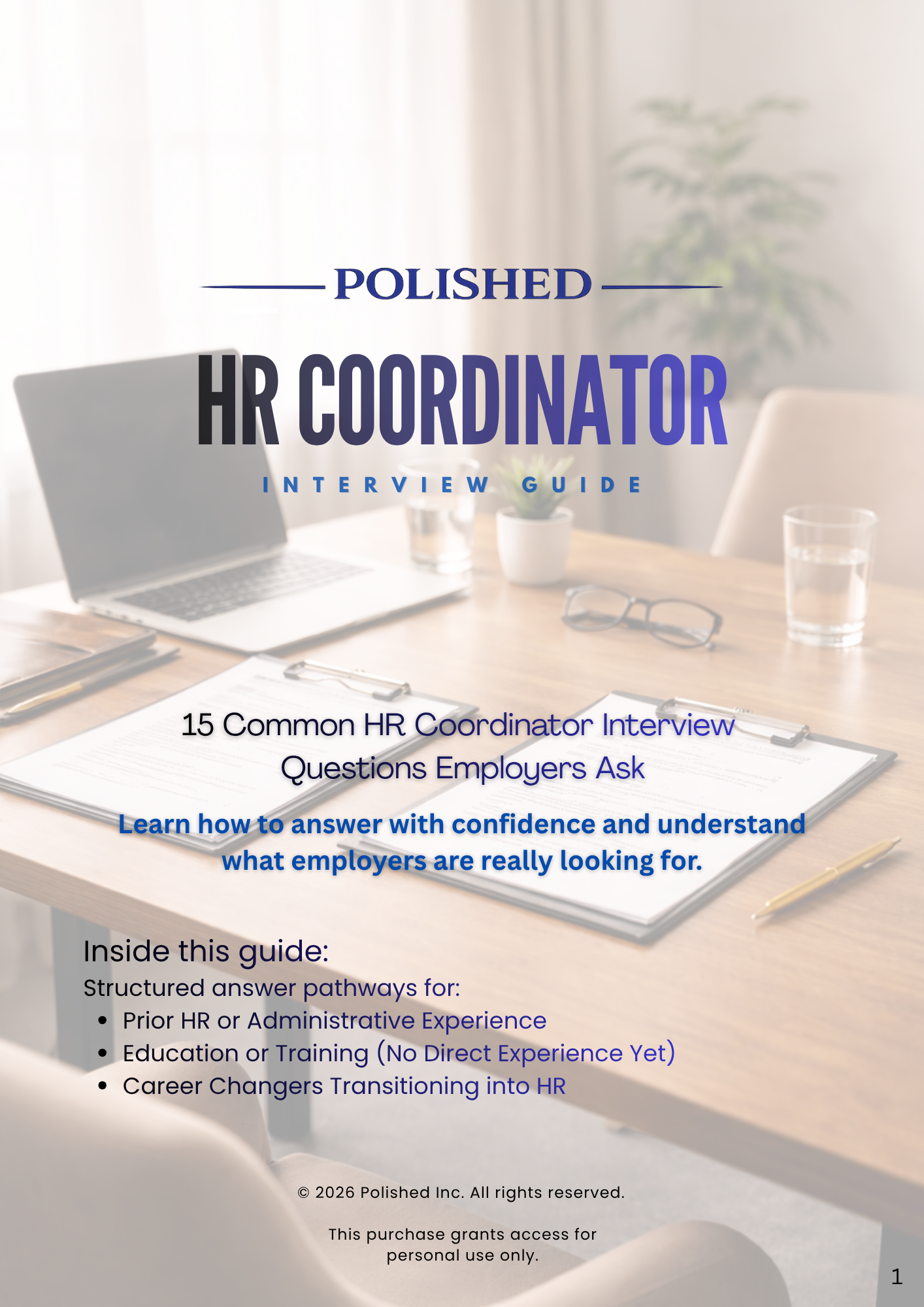 HR Coordinator Interview Guide