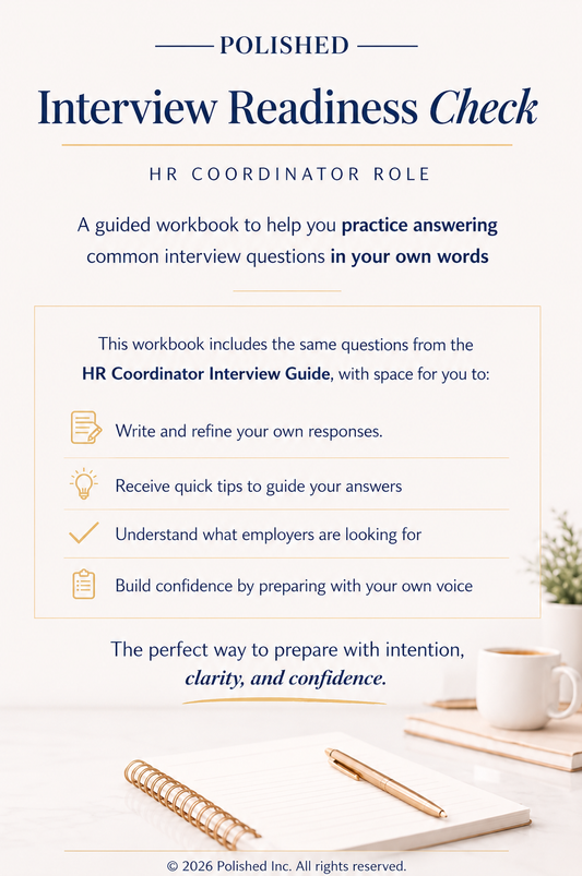 Interview Readiness Check Quiz: HR Coordinator Role